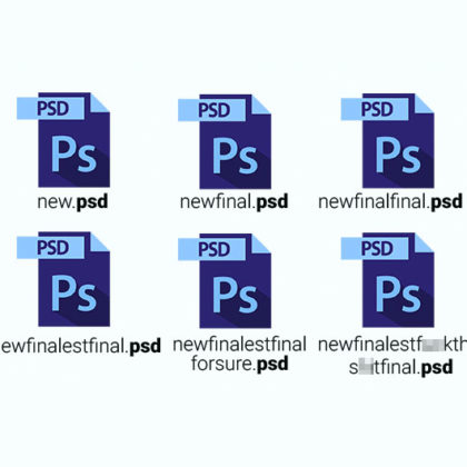 Photoshop document titles
