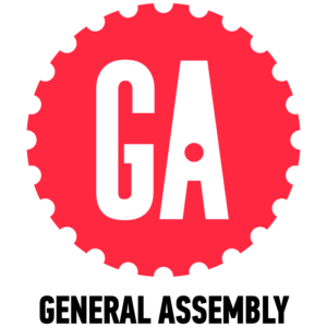 General Assembly red gear logo